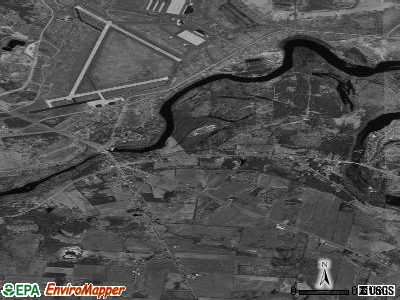 Great Bend satellite photo by USGS