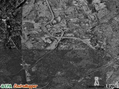 Harrison satellite photo by USGS