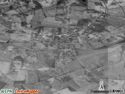White Plains satellite photo by USGS