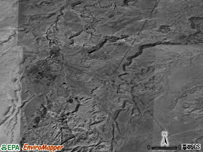 Teec Nos Pos satellite photo by USGS