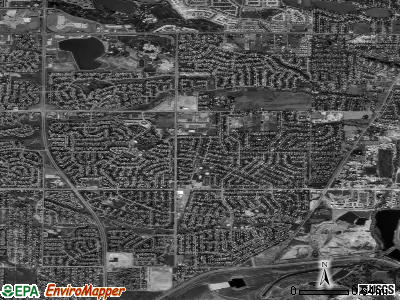 Columbine satellite photo by USGS