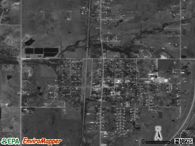 Copan satellite photo by USGS