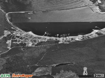 Mayersville satellite photo by USGS