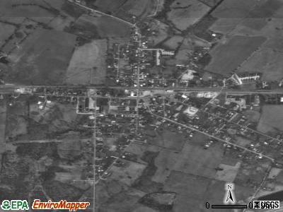 Clarkson satellite photo by USGS
