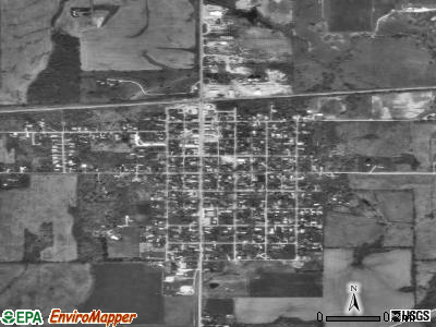 West Lebanon satellite photo by USGS
