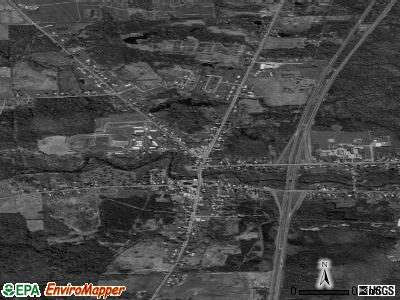 Sandy Creek satellite photo by USGS