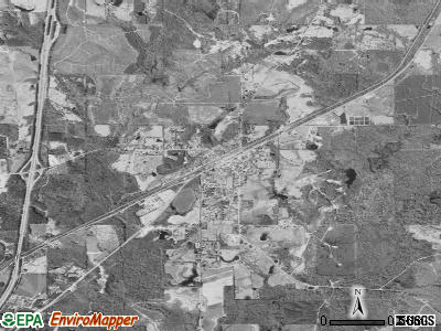 Sandersville satellite photo by USGS