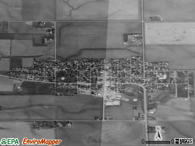 Larchwood satellite photo by USGS