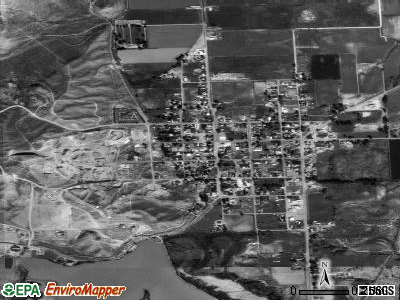 Redmond satellite photo by USGS