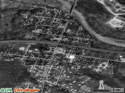 New Florence satellite photo by USGS