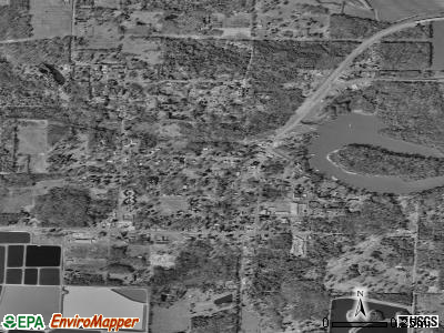 De Valls Bluff satellite photo by USGS