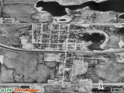 Lake Park satellite photo by USGS