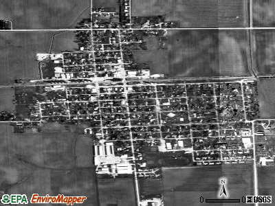 Piper City satellite photo by USGS