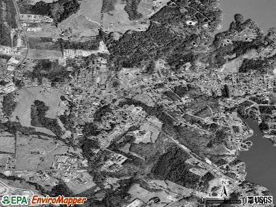 Light Oak satellite photo by USGS