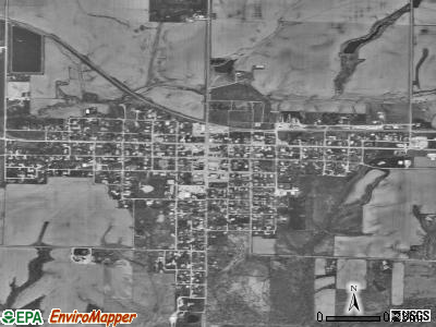 Blandinsville satellite photo by USGS