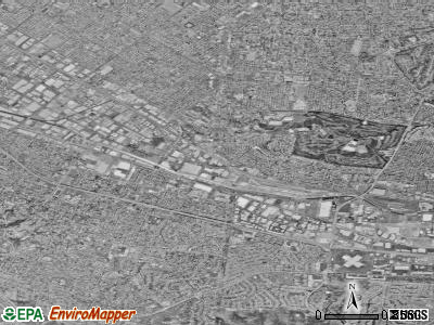 Industry satellite photo by USGS