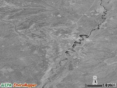 Kykotsmovi Village satellite photo by USGS