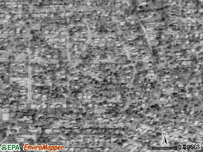 Chevy Chase Section Three satellite photo by USGS