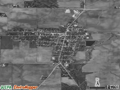 La Moille satellite photo by USGS
