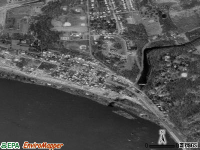 Dauphin satellite photo by USGS