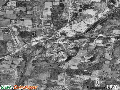 South Shaftsbury satellite photo by USGS