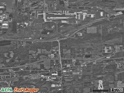 Burns Harbor satellite photo by USGS