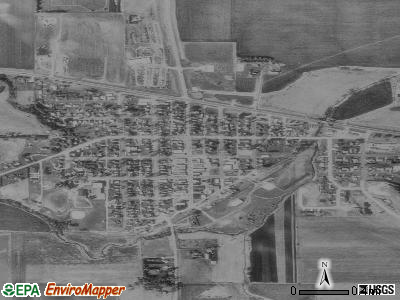 Homeland satellite photo by USGS