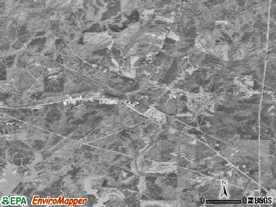 Jacksons' Gap satellite photo by USGS