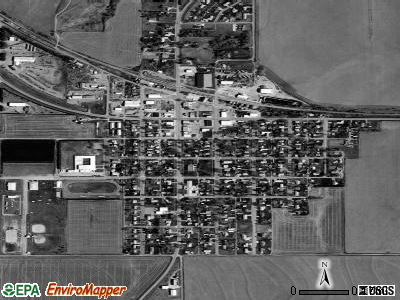Elwood satellite photo by USGS