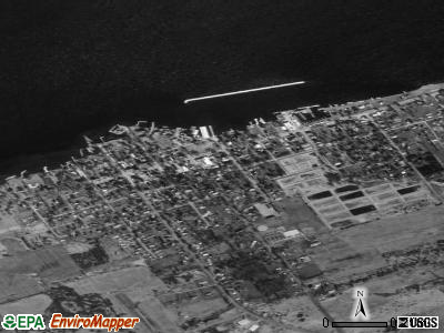 Cape Vincent satellite photo by USGS