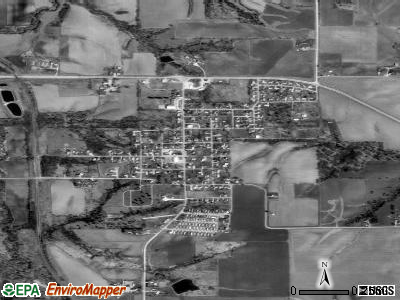 Hartford satellite photo by USGS