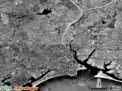 Bridgeport satellite photo by USGS