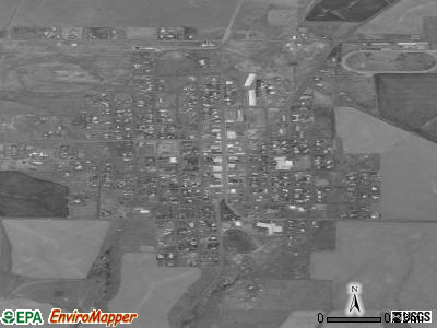 Condon satellite photo by USGS