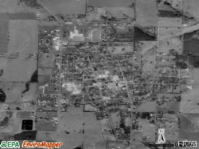 Miller satellite photo by USGS