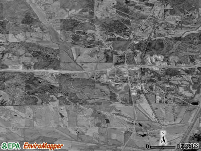 Walnut satellite photo by USGS