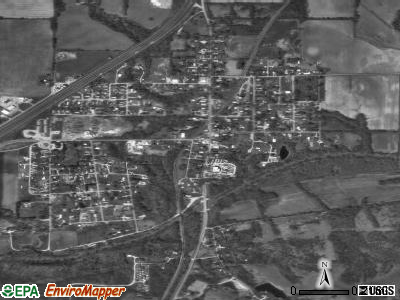 Patoka satellite photo by USGS