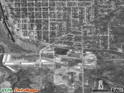 Wheatland satellite photo by USGS