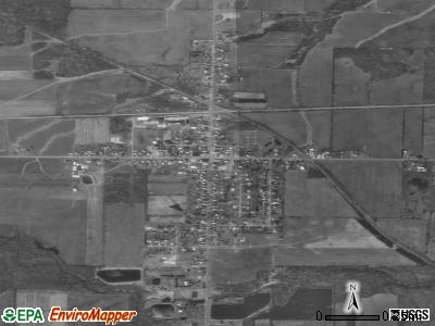 Spencer satellite photo by USGS