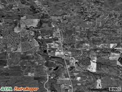 Parker satellite photo by USGS