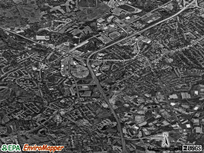 Florence satellite photo by USGS