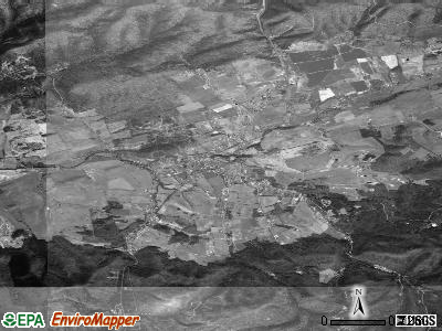 Sugar Grove satellite photo by USGS