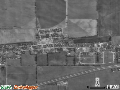 Bertrand satellite photo by USGS