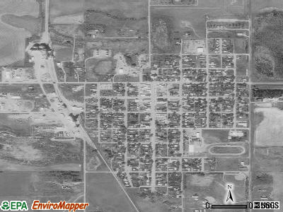Santee satellite photo by USGS