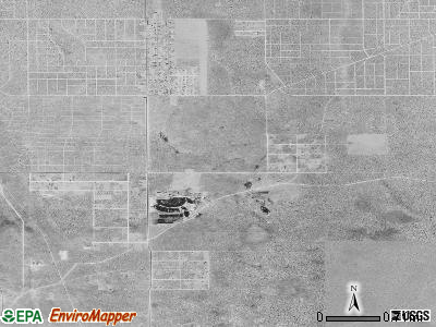 Agua Dulce satellite photo by USGS