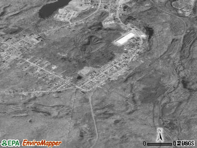Vandling satellite photo by USGS