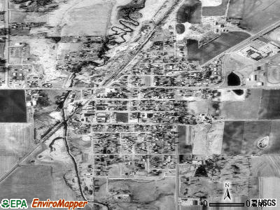 Holdingford satellite photo by USGS