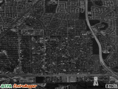 Cloverleaf satellite photo by USGS