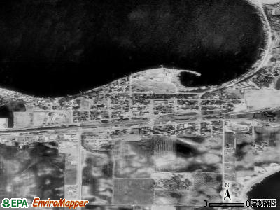 Waverly satellite photo by USGS