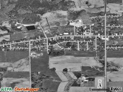 Whitelaw satellite photo by USGS