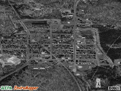 South Range satellite photo by USGS